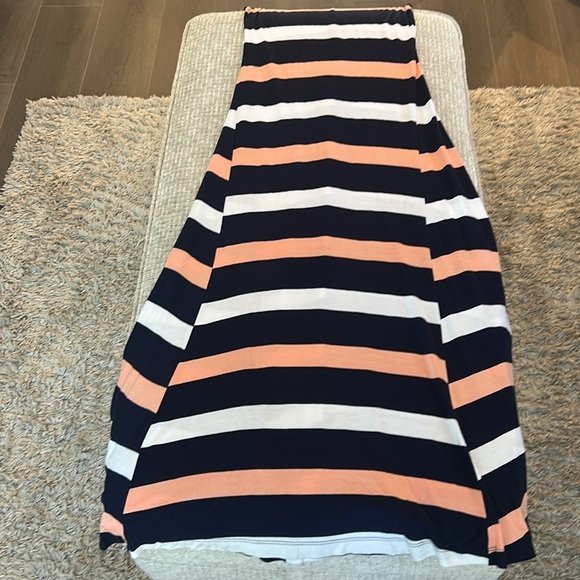 GAP Sleeveless Striped Maxi Tank Dress Size S - Picture 6 of 9